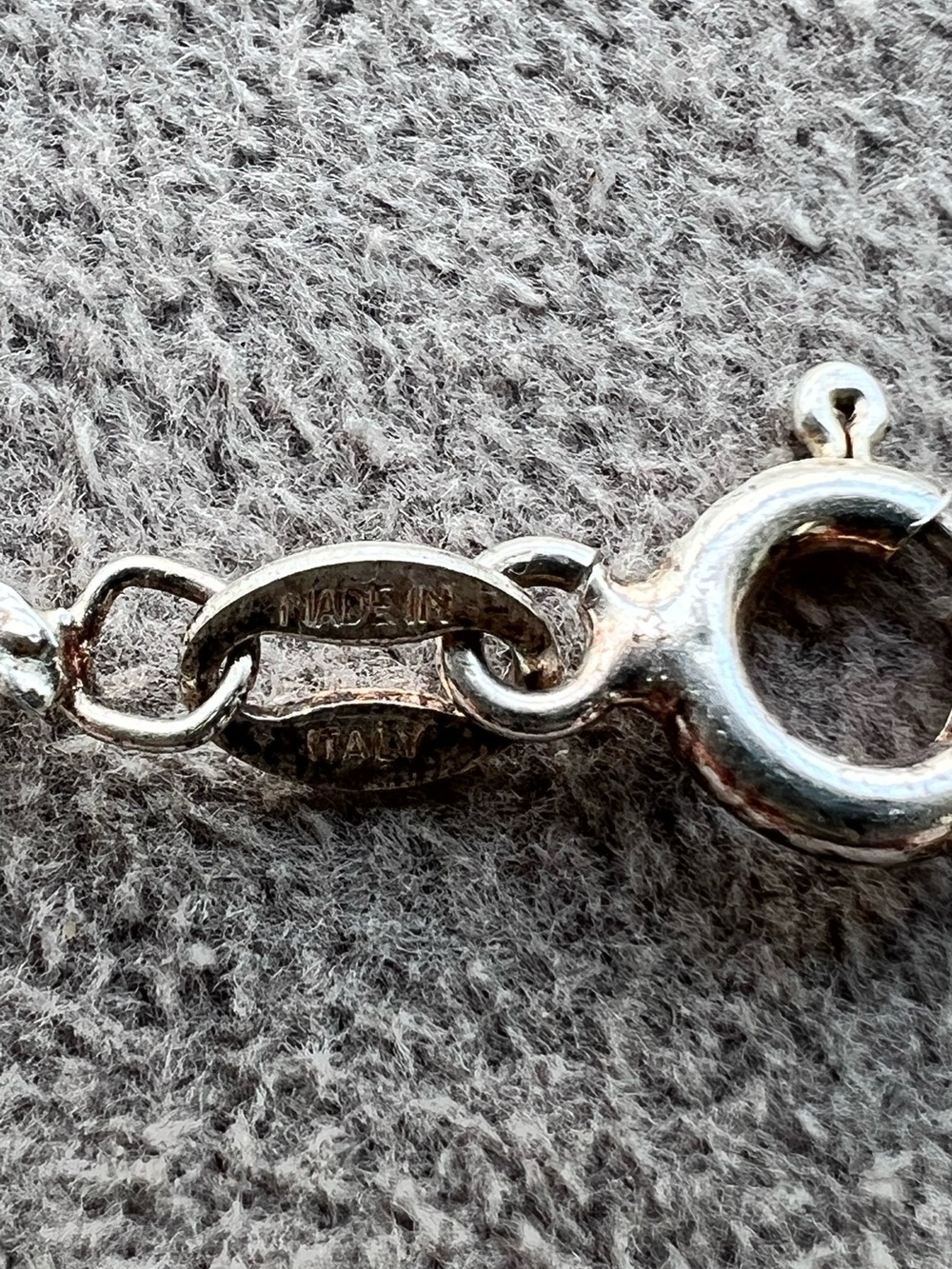 Sterling Silver Rope Chain Bracelet - Picture 3 of 5